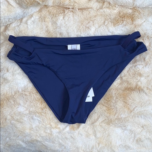 BECCA Cutout Hipster Bikini Bottoms Size Small - Picture 3 of 5